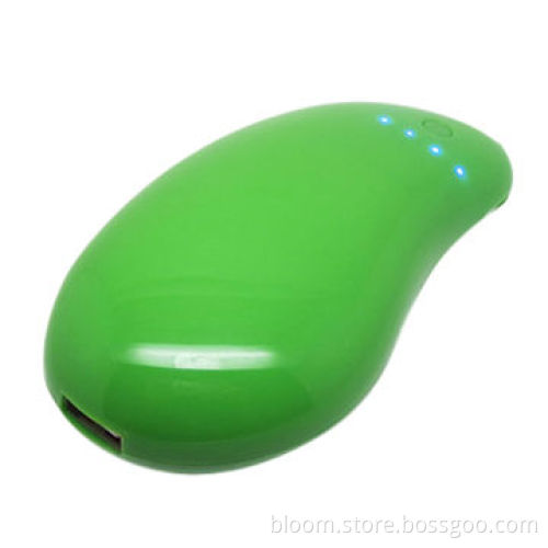 Extended Mobile Battery Charger with 6,000mAh Capacity, in Mango Shape